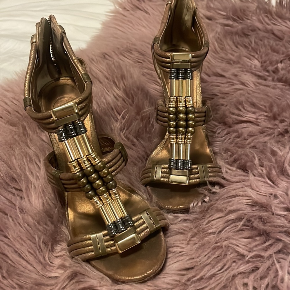 Tory Burch embellished heel